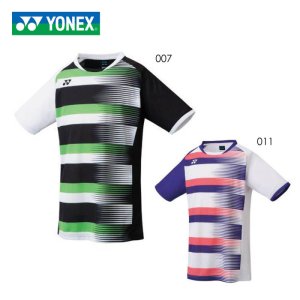 画像1: YONEX　ジュニアゲームシャツ　ホワイト/10394J (1)