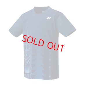 画像1: 【メール便/配達日指定不可】YONEX　ジュニアゲームシャツ　ダークネイビー 140サイズ/10609J (1)