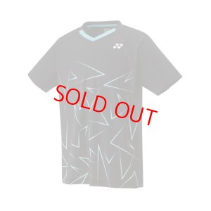 画像1: 【メール便/配達日時指定不可】YONEX ユニゲームシャツ　ブラック　Sサイズ/10673 (1)