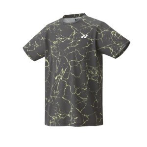 画像1: 【メール便/配達日指定不可】YONEX　ユニゲームシャツ（フィットスタイル）グレー/10675 (1)