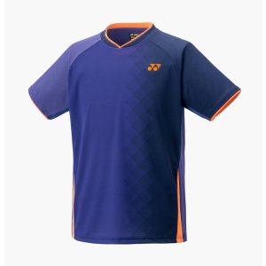 画像1: 【メール便/配達日指定不可】YONEX　ユニゲームシャツ（フィットスタイル）ブルーベリー　Lサイズ/10738 (1)