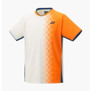 画像1: 【メール便/配達日指定不可】YONEX　ユニゲームシャツ（フィットスタイル）ナチュラル　Lサイズ/10738 (1)