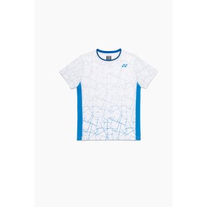 画像1: 【メール便/配達日指定不可】YONEX　ユニゲームシャツ（フィットスタイル）ホワイト/10758Y (1)