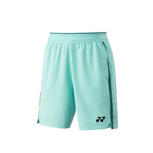 画像1: 【メール便/配達日時指定不可】YONEX　メンズニットハーフパンツ　ライトターコイズ/15207 (1)