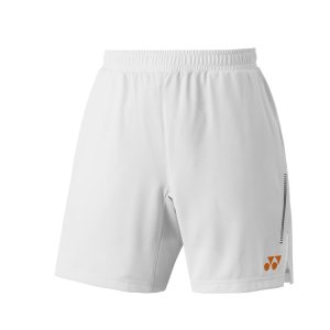 画像1: 【メール便/配達日時指定不可】YONEX　メンズVAニットハーフパンツ　ホワイト/15227 (1)