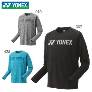 画像1: 【メール便/配達日時指定不可】YONEX　ユニロングスリーブTシャツ/16554 (1)