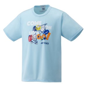 画像1: ヨネックス　ジュニアTシャツ　アクアブルー 140サイズ/16794JY (1)