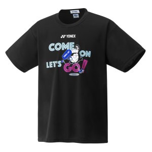 画像1: ヨネックス　ユニTシャツ　ブラック/16794Y (1)