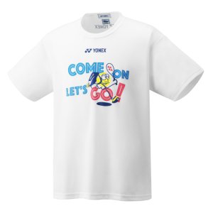 画像1: ヨネックス　ユニTシャツ　ホワイト/16794Y (1)