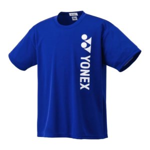 画像1: ヨネックス　ジュニアTシャツ　ミッドナイトネイビー にゃんとかなる　140サイズ/16795JY (1)