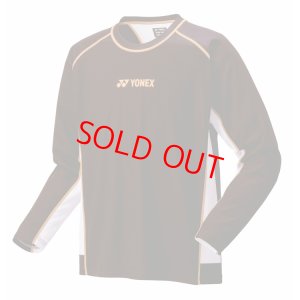 画像1: 【メール便/配達日指定不可】YONEX　ユニロングスリーブTシャツ　ココア　Lサイズ/16798Y (1)