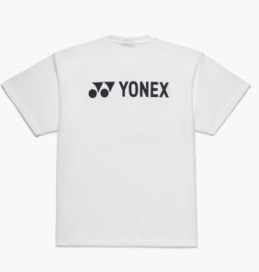 画像2: 【メール便/配達日時指定不可】YONEX　ユニドライTシャツ　干支ソフトテニス　ホワイト/16890Y (2)