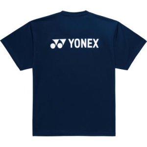 画像2: 【メール便/配達日時指定不可】YONEX　ユニドライTシャツ　干支バドミントン　ネイビーブルー/16890Y (2)