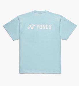画像2: 【メール便/配達日時指定不可】YONEX　ユニドライTシャツ　干支ソフトテニス　アクアブルー/16890Y (2)