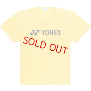 画像1: 【メール便/配達日時指定不可】YONEX　ユニドライTシャツ　絶対にウマくいく　フラッシュイエロー/16891Y (1)