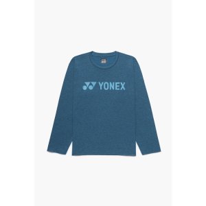 画像1: 【メール便/配達日時指定不可】YONEX　ユニロングスリーブTシャツ　ディープスカイ/16892Y (1)