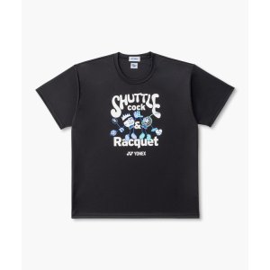 画像1: 【メール便/配達日時指定不可】YONEX　受注会限定　ジュニアドライTシャツバドミントン　ブラック　140サイズ/16895JY (1)