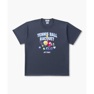 画像1: 【メール便/配達日時指定不可】YONEX　受注会限定　ジュニアドライTシャツテニス　チャコール　140サイズ/16895JY (1)