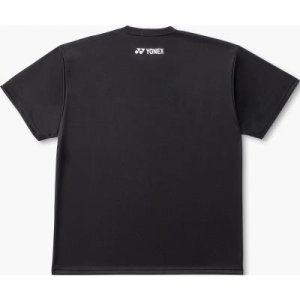 画像2: 【メール便/配達日時指定不可】YONEX　受注会限定　ユニドライTシャツバドミントン　ブラック/16895Y (2)