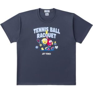画像1: 【メール便/配達日時指定不可】YONEX　受注会限定　ユニドライTシャツテニス　チャコール/16895Y (1)