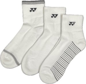 画像1: YONEX　メンズアンクルソックス3足組　19〜22cm/19264Y (1)