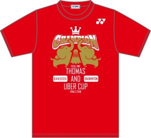 画像1: YONEXユーバーカップ2018優勝記念“チャンピオンＴシャツ/YOB18269 (1)