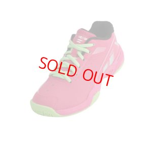 画像1: VICTORバドミントンシューズ ジュニア ローズレッド/P9500JR (1)