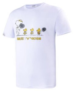 画像1: 【メール便/配達日時指定不可】VICTOR スヌーピージュニアTシャツ/T-SNAJR (1)