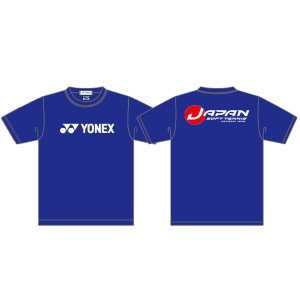 画像1: YONEXオフィシャルサプライヤーＴシャツ　ミッドナイトネイビーYOS21040 (1)