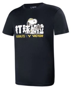 画像1: 【メール便/配達日時指定不可】VICTOR スヌーピージュニアTシャツ/T-SNCJR (1)