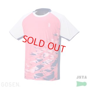 画像1: 【メール便/着日指定不可】【40％OFF】GOSEN　レディースゲームシャツ　ピンク　Lサイズ/T2443 (1)