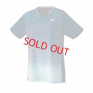 画像1: 【メール便/配達日時指定不可】YONEX レディースゲームシャツ(レギュラータイプ)　ダークネイビー　Lサイズ/20814 (1)