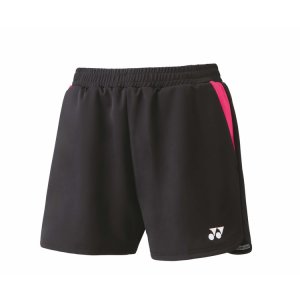 画像1: 【メール便/配達日時指定不可】YONEX　ウィメンズニットショートパンツ　ブラック/25069 (1)
