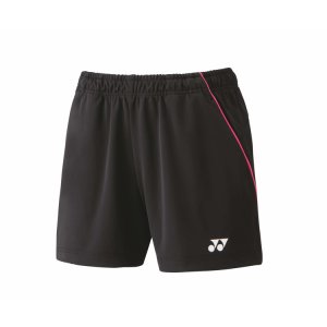 画像1: 【メール便/配達日時指定不可】YONEX　ウィメンズニットショートパンツ　ブラック/25070 (1)