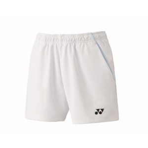 画像1: 【メール便/配達日時指定不可】YONEX　ウィメンズニットショートパンツ　ホワイト/25070 (1)