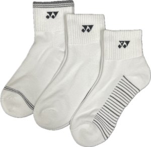 画像1: YONEX　ウィメンズアンクルソックス3足組　19〜22cm/29264Y (1)