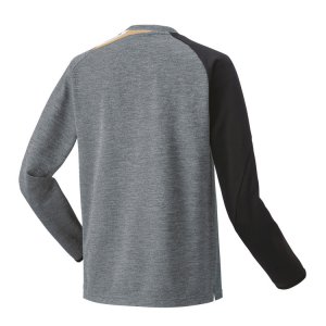 画像2: 【送料無料】YONEX ジュニアライトトレーナー グレー/31051J (2)