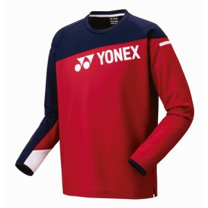 画像1: YONEX　ユニライトトレーナー　ワインレッド　Mサイズ/31060 (1)