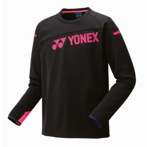 画像1: YONEX　ジュニアライトトレーナー　ブラック　140サイズ/31060J (1)