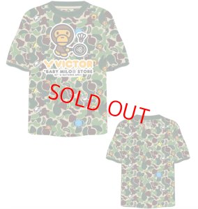 画像1: 【メール便/配達日時指定不可】VICTOR　BABY MILOコラボレーション子供用ニットTシャツ/T-504JRBM (1)