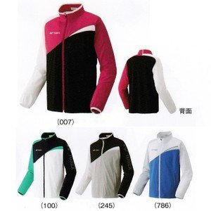 画像1: 【40％OFF】YONEX ユニニットウォームアップシャツ　ブラック/52012 (1)