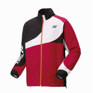 画像1: YONEX　ユニ裏地付きウィンドウォーマーシャツ　ワインレッド　Lサイズ/70100 (1)