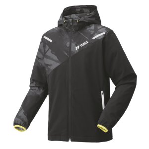 画像1: YONEX　ユニ裏地付きウィンドウォーマーパーカー　ブラック　Sサイズ/70103 (1)