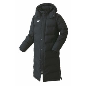 画像1: YONEX　ユニスベンチコート　ブラック　Oサイズ/90073 (1)