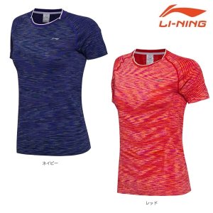 画像1: 【メール便/配達日時指定不可】LI-NING レディースゲームシャツ/AAYM124 (1)