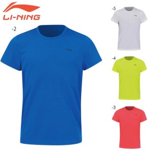 画像1: 【メール便/配達日時指定不可】LI-NING ジュニアプラクティスシャツ/AAYP138 (1)