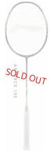 画像1: LI-NING　バドミントンラケット(フレームのみ)　AXフォース100　ブラックゴールド　4U5/AX-100 (1)