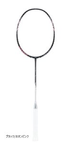 画像1: LI-NING バドミントンラケット　AXFORCE BIGBANG 　ブラック/ネオンピンク　4UG6/AXBB (1)