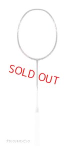 画像1: LI-NING バドミントンラケット　AXFORCE BIGBANG 　ブラック/ネオンピンク　4UG6/AXBB (1)