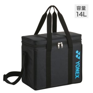 画像1: YONEX　クーラーバッグL　ブラック/BAG25CBL (1)